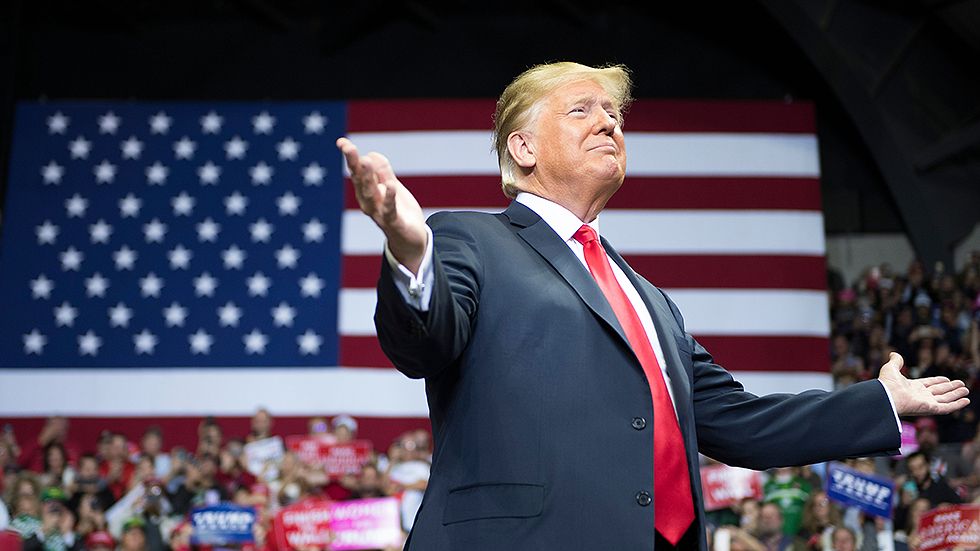 Trump: Pemilu Paruh Waktu Sukses Luar Biasa!