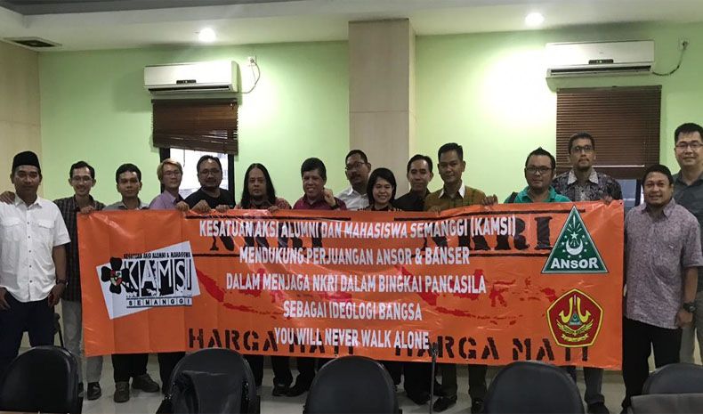 Alumni dan Aktivis 98 Atma Jaya Dukung Ansor Cegah Disintegrasi Bangsa