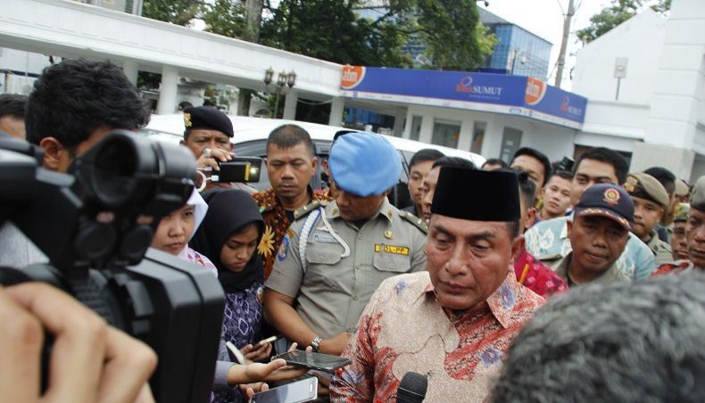 Buruh Tolak UMP Sumut 2019, Ini Kata Edy Rahmayadi