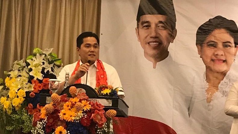 Erick Thohir Sebut Pembangunan Infrastruktur Untungkan Ibu-ibu