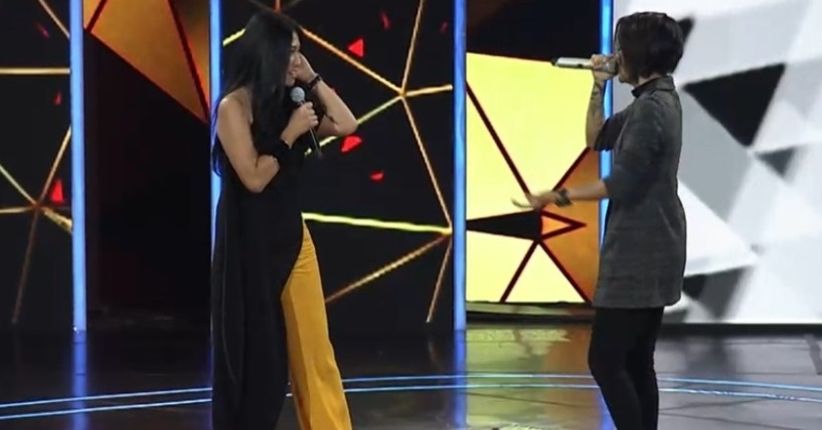Ada Kembaran Anggun C Sasmi Bernyanyi di The Voice Indonesia 2018