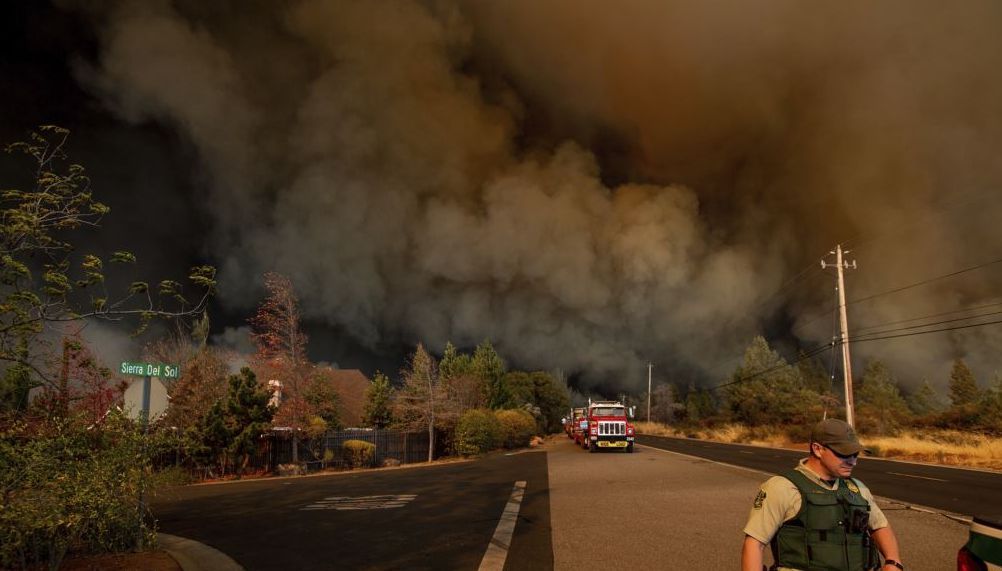 Kebakaran Dashyat, Kota Paradise di California AS Hancur