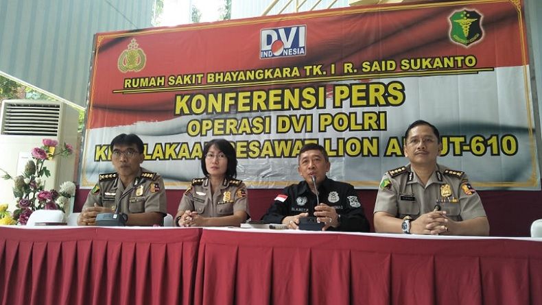 666 Sampel DNA Dikumpulkan, 79 Korban Lion Air JT 610 Teridentifikasi