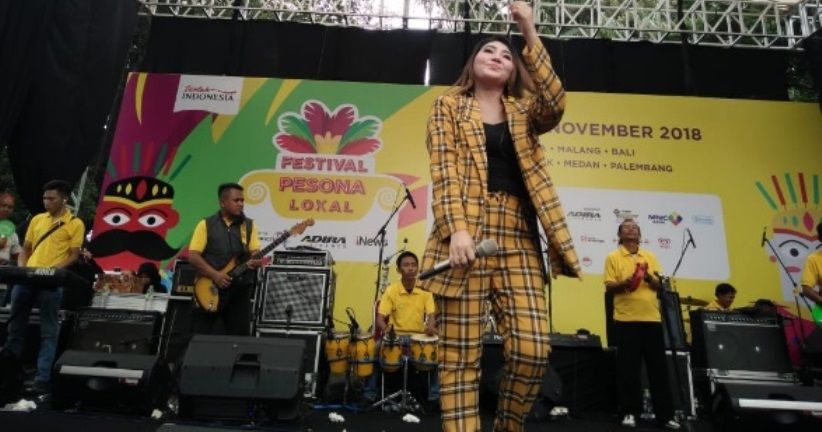 Meriahkan Puncak Festival Pesona Lokal, Ini Harapan Via Vallen