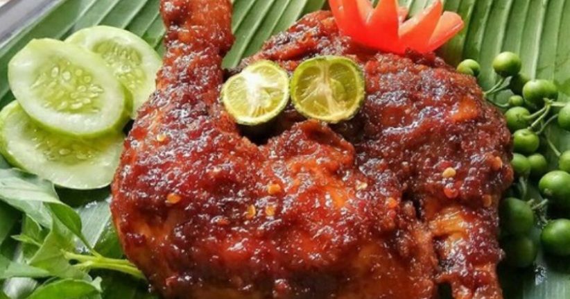 Cuaca Mendung Enaknya Menyantap Ayam Bacem Pedas ala Rumahan