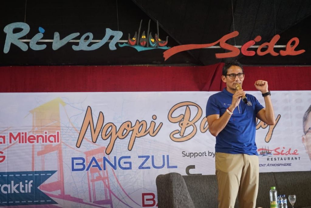 Agar Pasar Tak Dikuasai Asing, Sandi Tantang Milenial Jadi Pengusaha