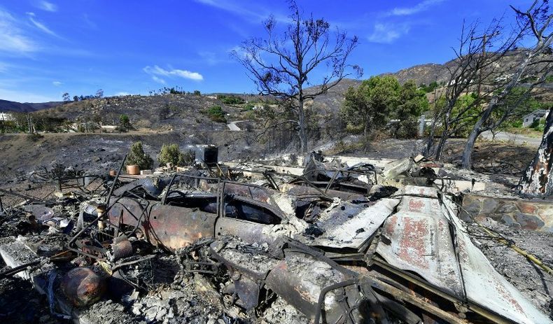 Jumlah Orang Hilang dalam Kebakaran California 631 Orang, 63 Tewas