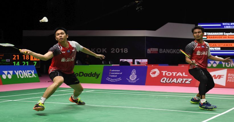 Hantam Ganda Putra Denmark, Ahsan/Hendra ke Semifinal
