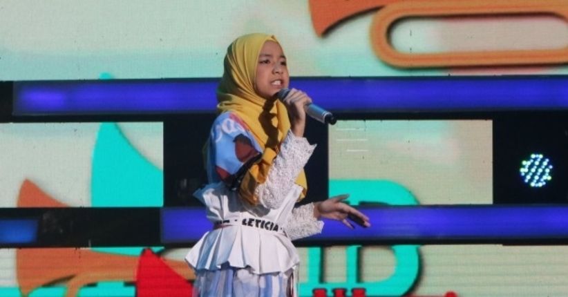 Bangkit dari Kritikan, Nashwa Beri Penampilan Terbaik di Idol Junior