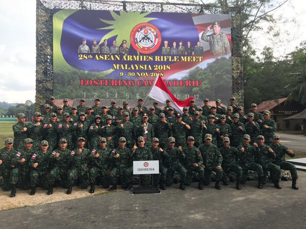 TNI AD Ikut Lomba Tembak AARM ke-28 di Malaysia, Ini Pesan Wakasad