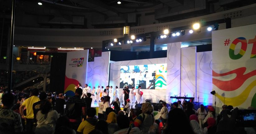 TKN Jokowi-Ma'ruf Luncurkan APK #01IndonesiaMaju dan JokowiApp