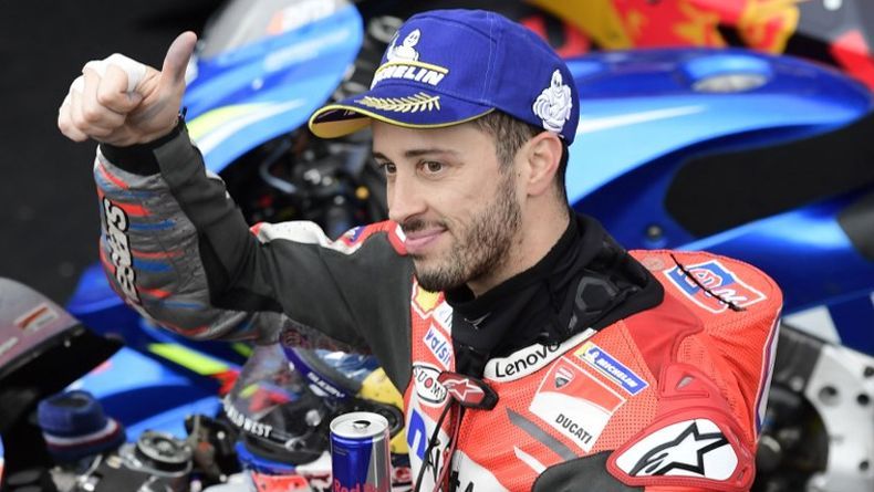 Balapan Sempat Dihentikan, Dovizioso Juara GP Valencia