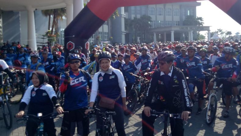 Sepeda Nusantara Diadakan di Batu, Masyarakat Tunjukkan Antusiasme