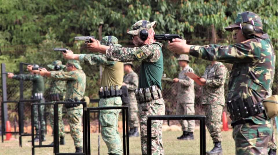 TNI AD Sapu Bersih Medali Emas pada Hari Pertama AARM 2018 di Malaysia