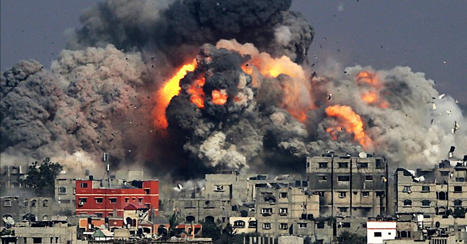 Gempuran Jet Tempur Israel Hancurkan 1.200 Rumah Warga Gaza