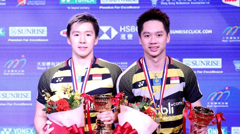 Raih Titel Ke-9 Tahun Ini, Kevin/Marcus Ukir Rekor Baru