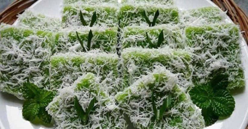 Cicipi Kuliner Khas Bangka Belitung, Kue Yet Yet Pandan yang Melegenda
