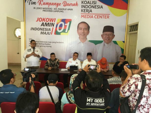TKN: Jokowi ke Lampung sebagai Presiden dan Capres