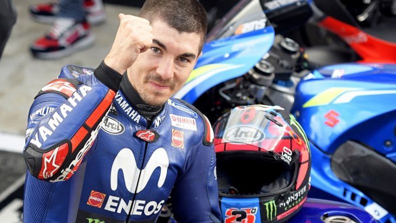 Fokus Kembangkan Mesin, Vinales Jadi yang Tercepat di Uji Coba