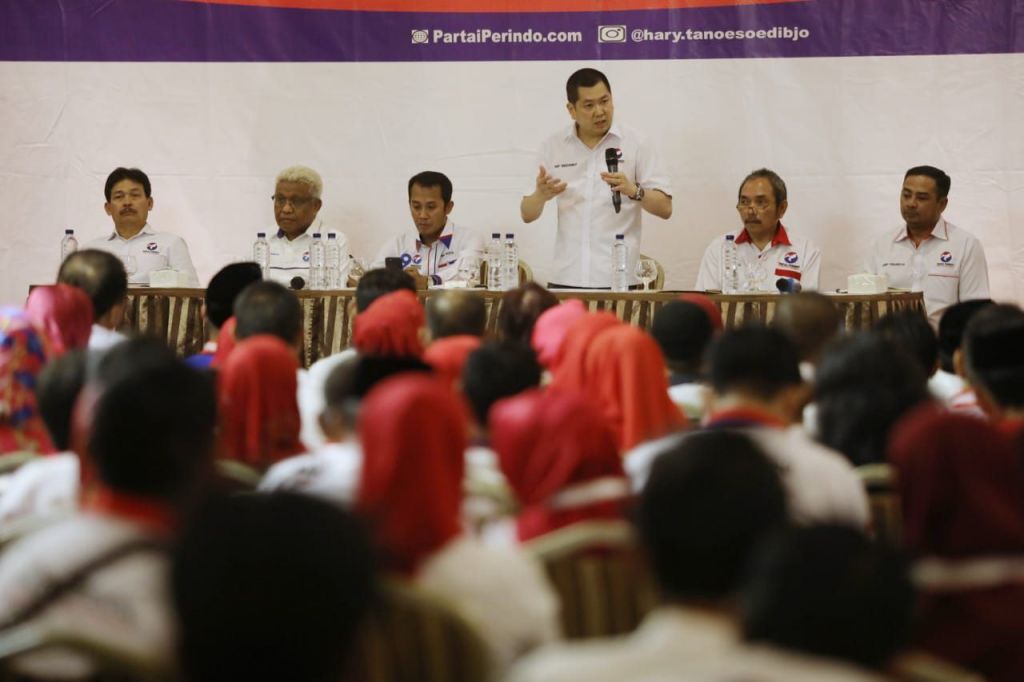 HT: Raih Kursi Banyak, Perindo Bisa Warnai Kebijakan Tepat Sasaran