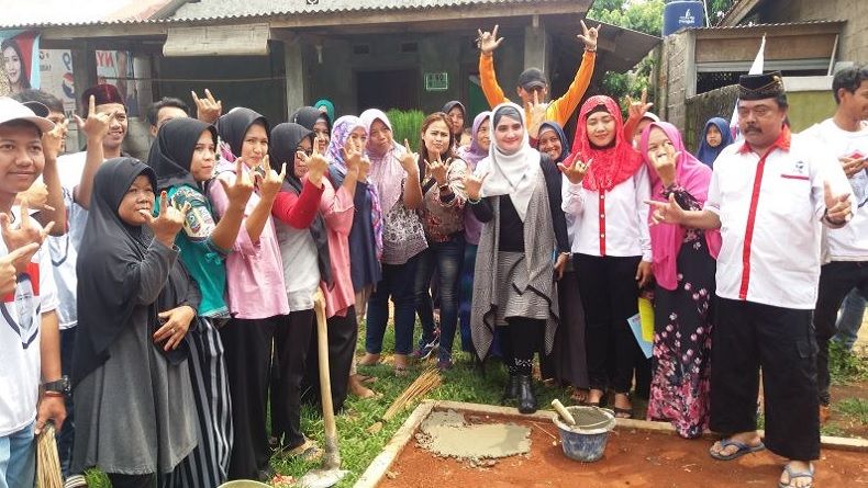 Sapa Masyarakat Depok, Caleg Perindo Kenalkan Program Andalan