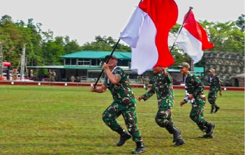 Sabet 32 Emas, Kontingen TNI AD Pecahkan Rekor Raihan Medali AARM 2018