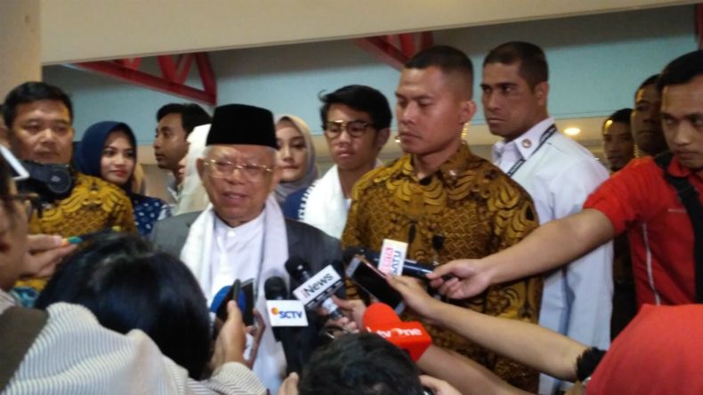 Prabowo Sebut Elite Pendukungnya Diancam, Ma'ruf Amin: Enggak Ada