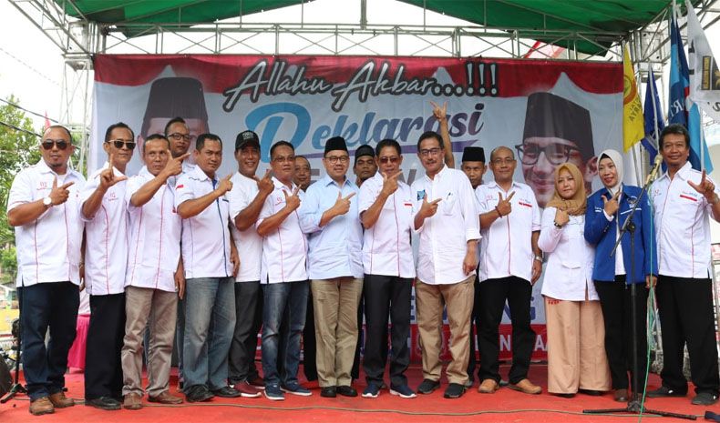 Lantik Relawan Padi, Sudirman: Aparat Keamanan Harus Jaga Netralitas