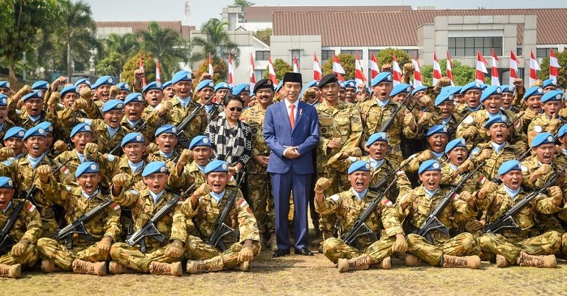 850 Personel Pasukan Garuda Tiba di Kongo