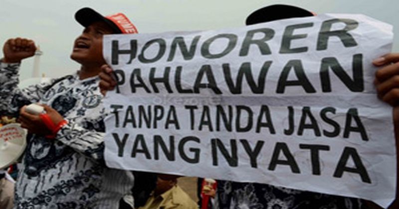 Honorer KBB Resah Bakal Dihapus, Ternyata Segini Gajinya