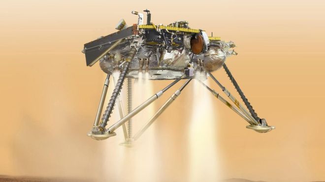 Dramatis, Wahana Robot InSight Berhasil Didaratkan di Permukaan Mars