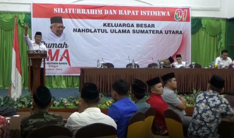 NU Sumut Solid Menangkan Jokowi-KH Ma'ruf Amin di Pilpres 2019