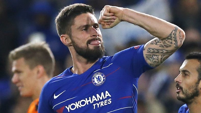 Cetak 2 Gol untuk Chelsea, Giroud: Target Kami Juara Liga Europa