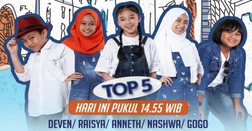 Ini Bocoran Lagu yang Akan Dibawakan Idol Junior di Spekta Top 5