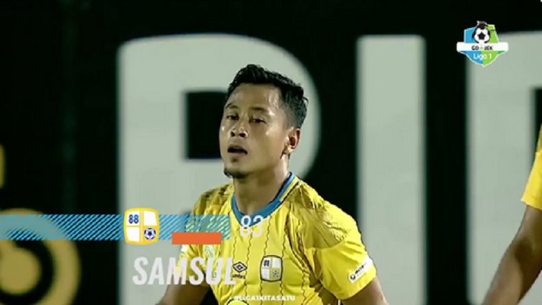 Gol Tunggal Samsul Arif Bawa Barito Putera Kalahkan Borneo FC