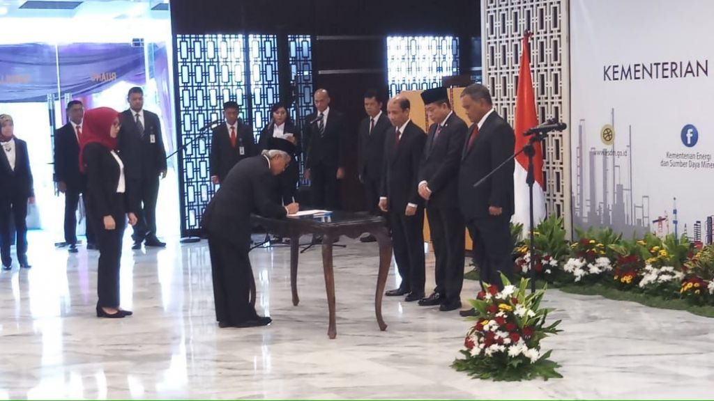Menteri ESDM Lantik Dwi Soetjipto Jadi Kepala SKK Migas