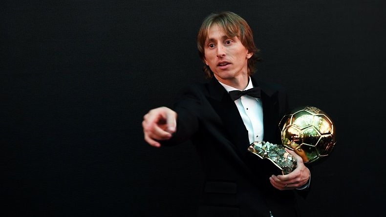 Raih Penghargaan Ballon d'Or 2018, Modric Dibanjiri Sanjungan