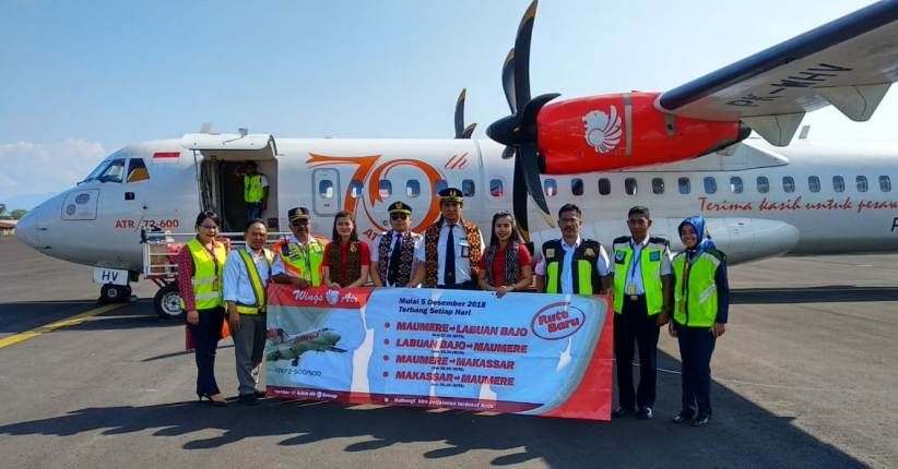 Rekatkan Sulawesi dan Nusa Tenggara, Wings Air Buka 6 Rute Penerbangan