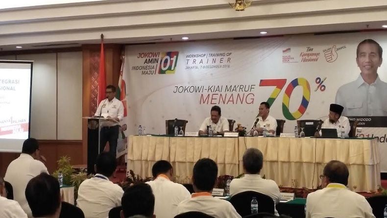 TKN Jokowi-Ma'ruf Perkirakan Dana Saksi Pemilu 2019 Rp400 Miliar