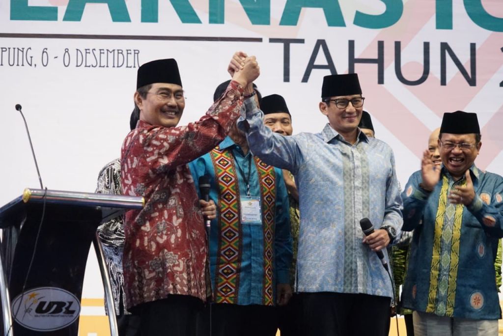Hadiri Silaknas, Sandiaga Dilantik Dadakan Jadi Ketua ICMI Jakarta