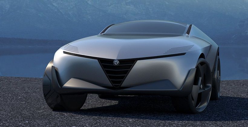 Desainer Italia Ubah Alfa Romeo Klasik Jadi Crossover Futuristik