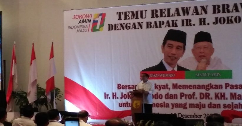 Jokowi Janji Fokus Bangun SDM Jika Terpilih Presiden Kedua Kalinya