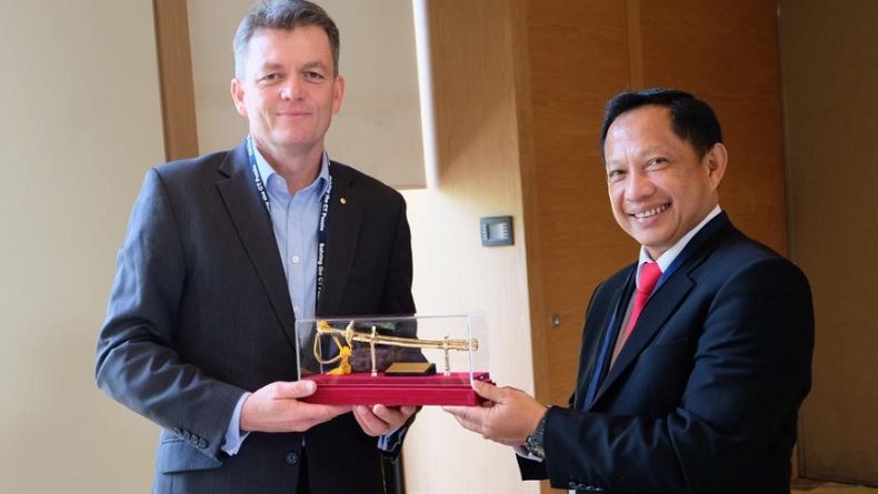 Kapolri Gelar Pertemuan Bilateral dengan Delegasi AFP