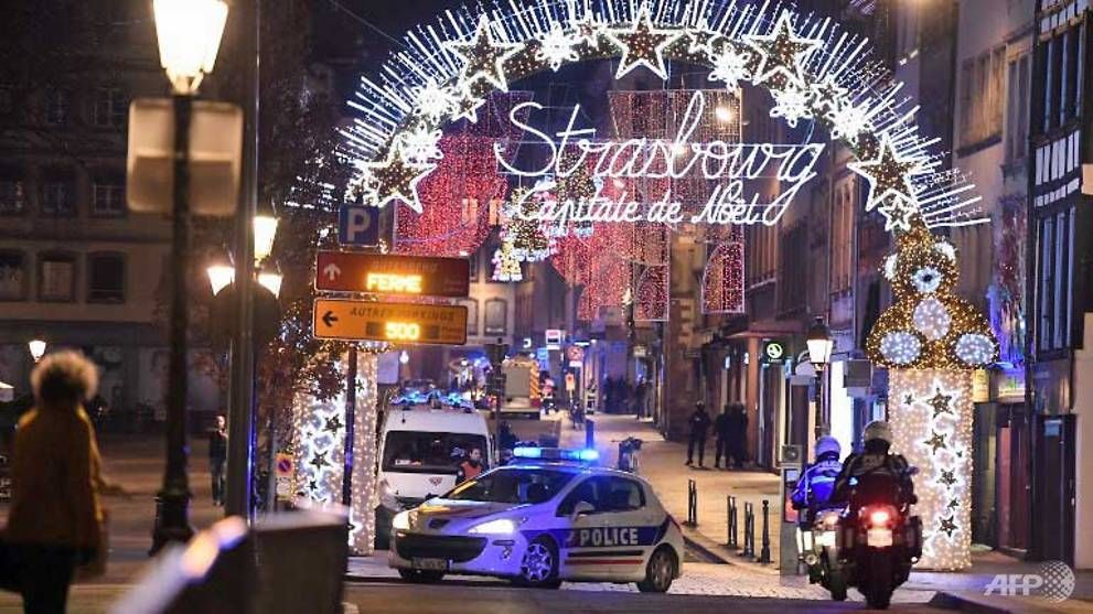 Penembakan di Pasar Natal Strasbourg Prancis, 3 Tewas dan 12 Luka