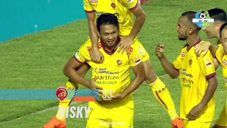 Pesta Gol ke Gawang Persimura, Sriwijaya FC Amankan Tiket 32 Besar