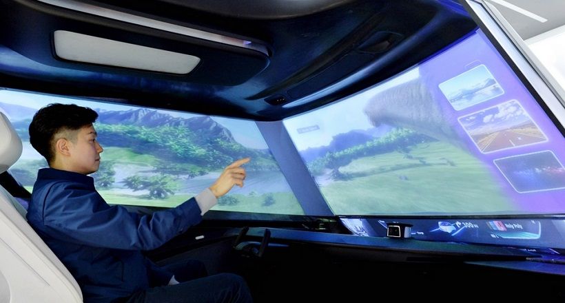 Hyundai Akan Perkenalkan Teknologi Layar Kaca di Mobil