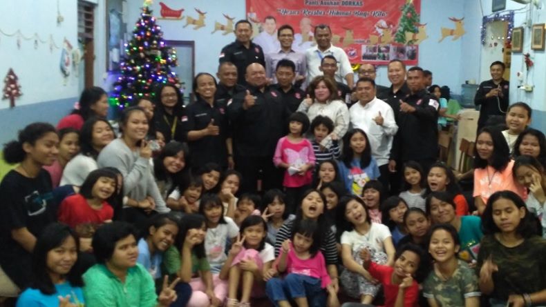 Baja Perindo Rayakan Natal dan Bakti Sosial di Panti Asuhan Dorkas