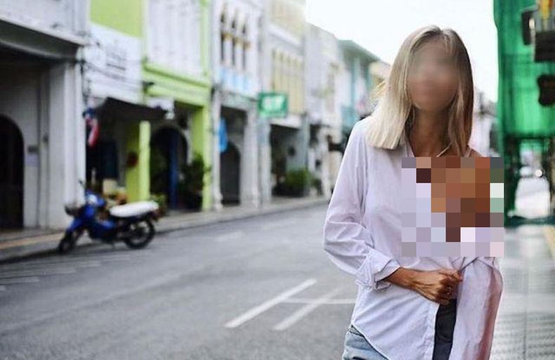 Heboh Foto Perempuan Seksi di Tempat Bersejarah Thailand
