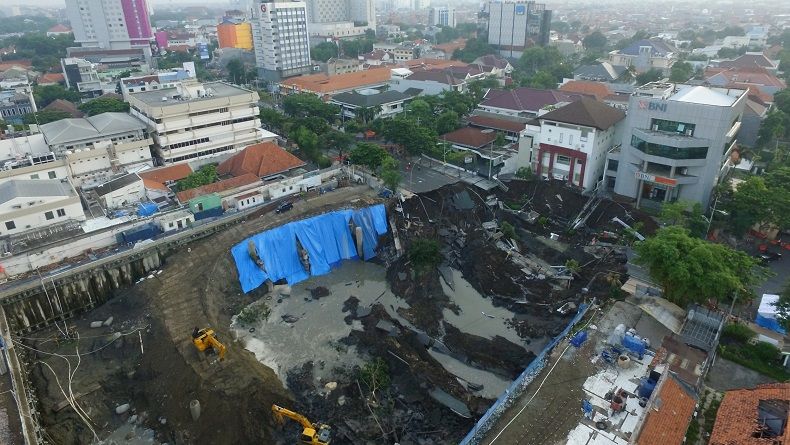 Jalan Ambles di Surabaya Sudah Tersambung