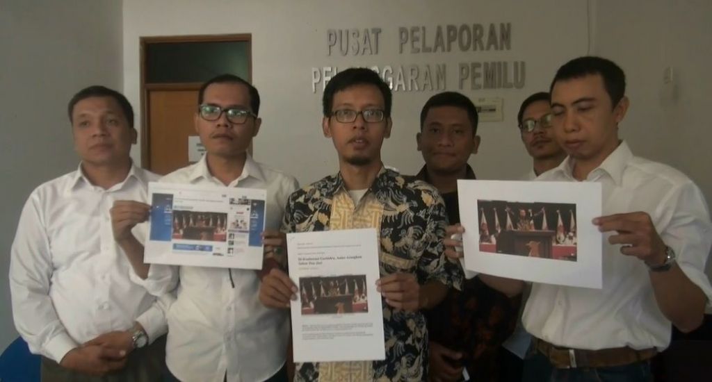  Acungkan 2 Jari di Acara Gerindra, Anies Dilaporkan ke Bawaslu